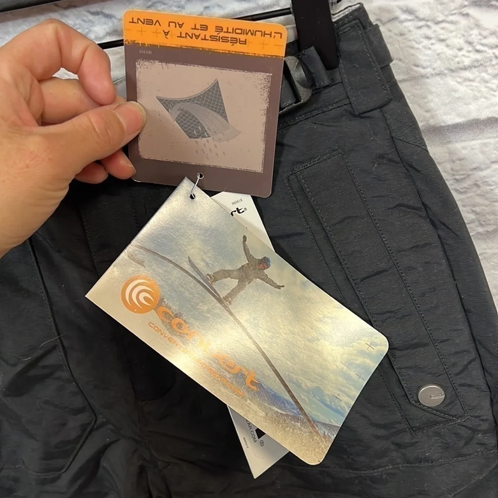 NWT Columbia Convert snow pants | youth size 10\12 | black